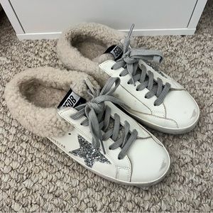 Golden Goose Sneaker with shearling lining